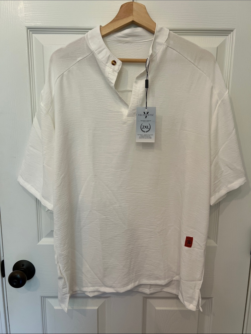 Velthentic men’s white dress shirt NWT 2XL